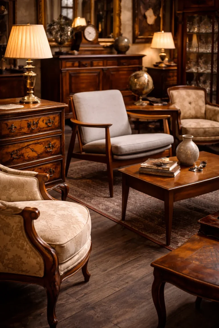 Elegante Inneneinrichtung im Klassikstil