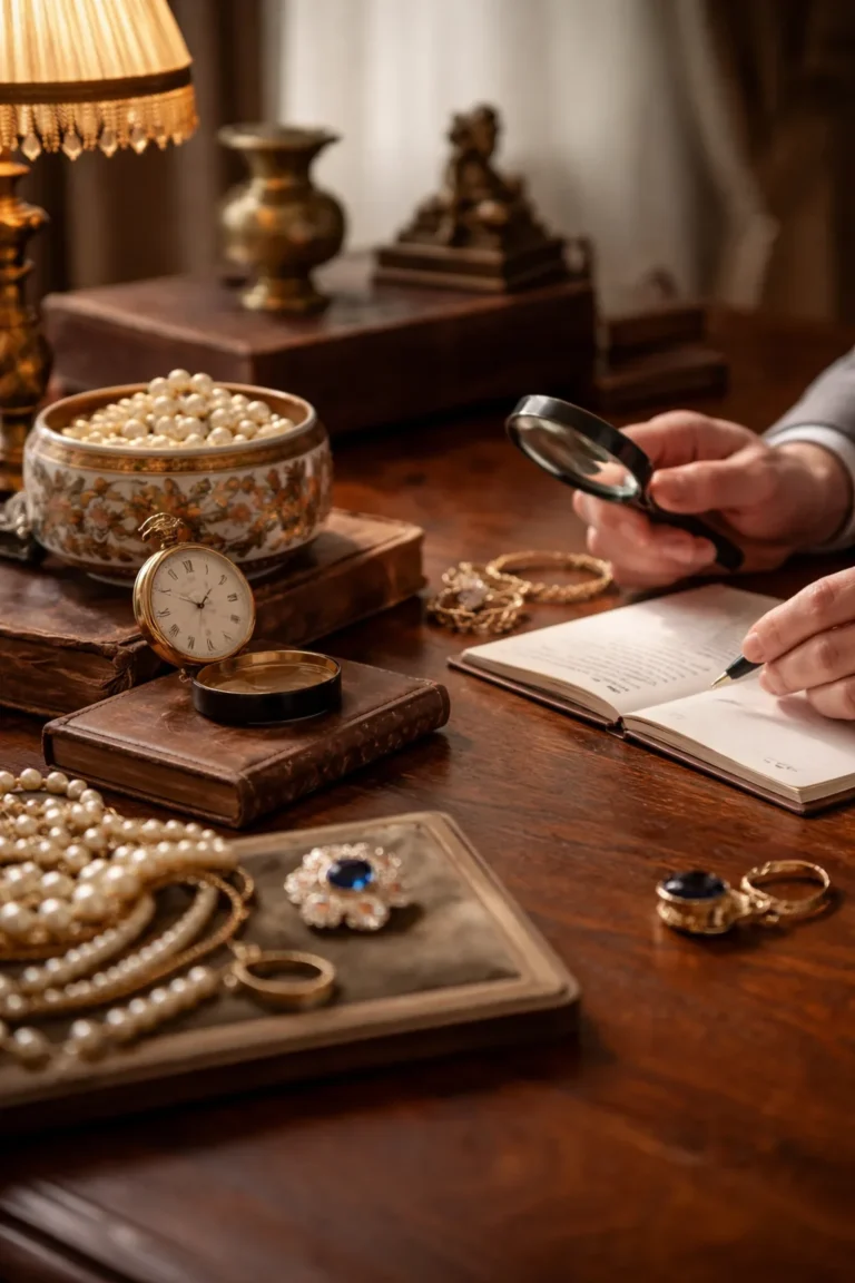 Antike Schätze auf dem Prüftisch