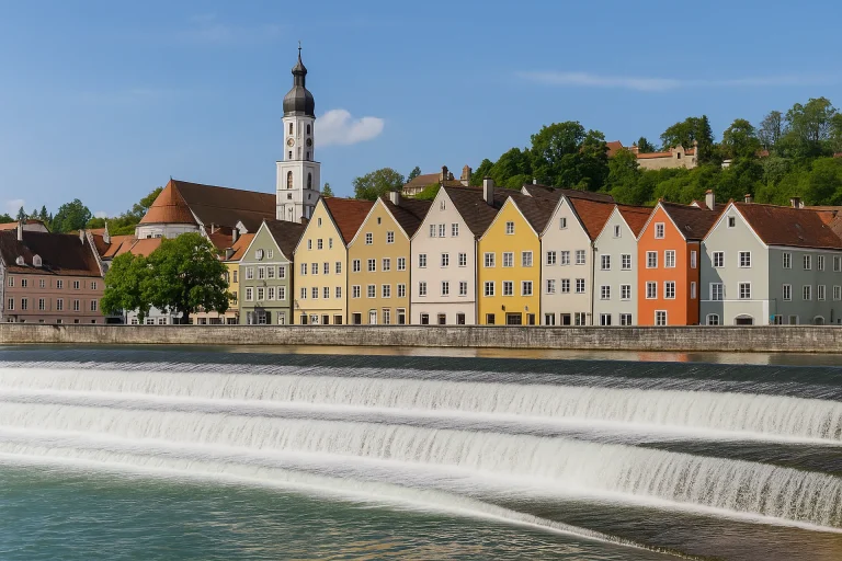Landsberg am Lech im Frühling