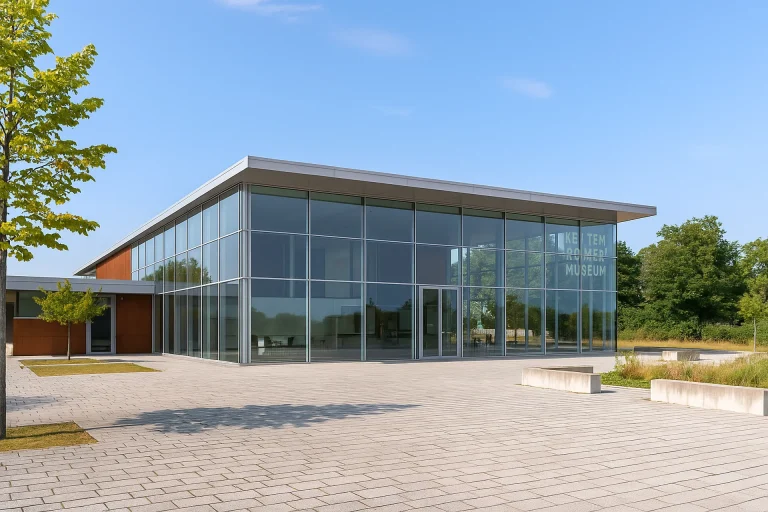 Manching - Kelten Römer Museum im Herbstlicht