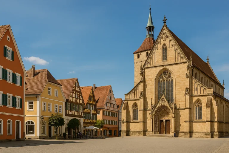 Schwäbisch Gmünd - Heilig-Kreuz-Münster im Stadtplatz